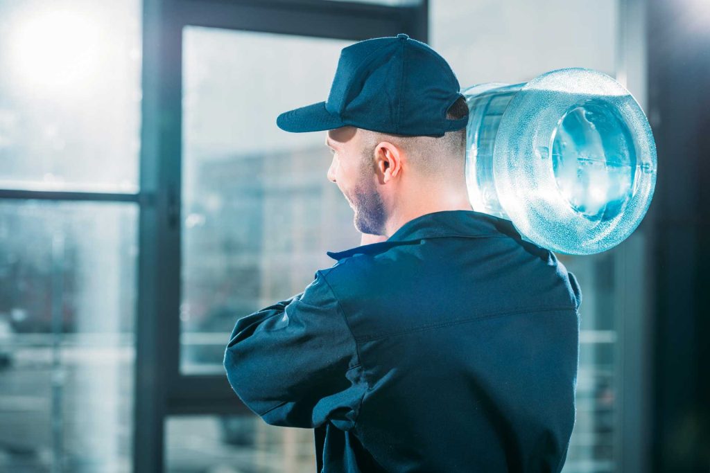 Servicio de reparto de agua en garrafas en Oviedo 